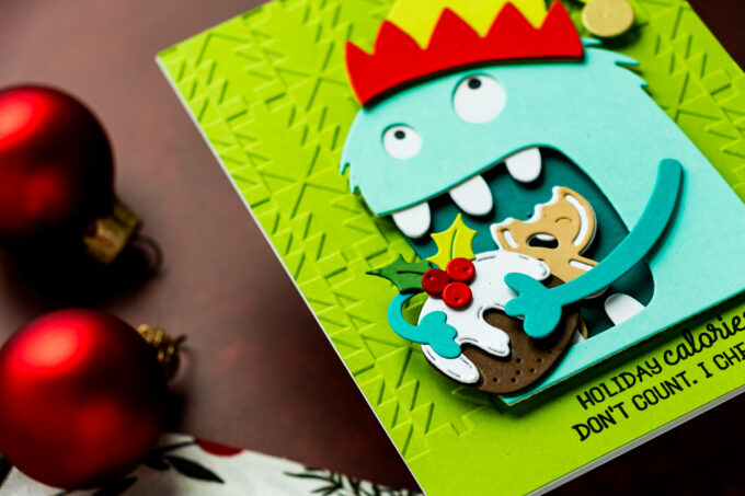 5 Monster Birthday Card Ideas with the Spellbinders Snack Goals Collection