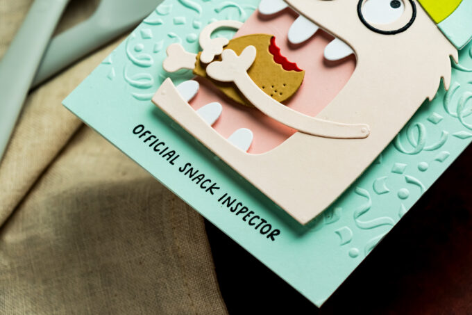 5 Monster Birthday Card Ideas with the Spellbinders Snack Goals Collection